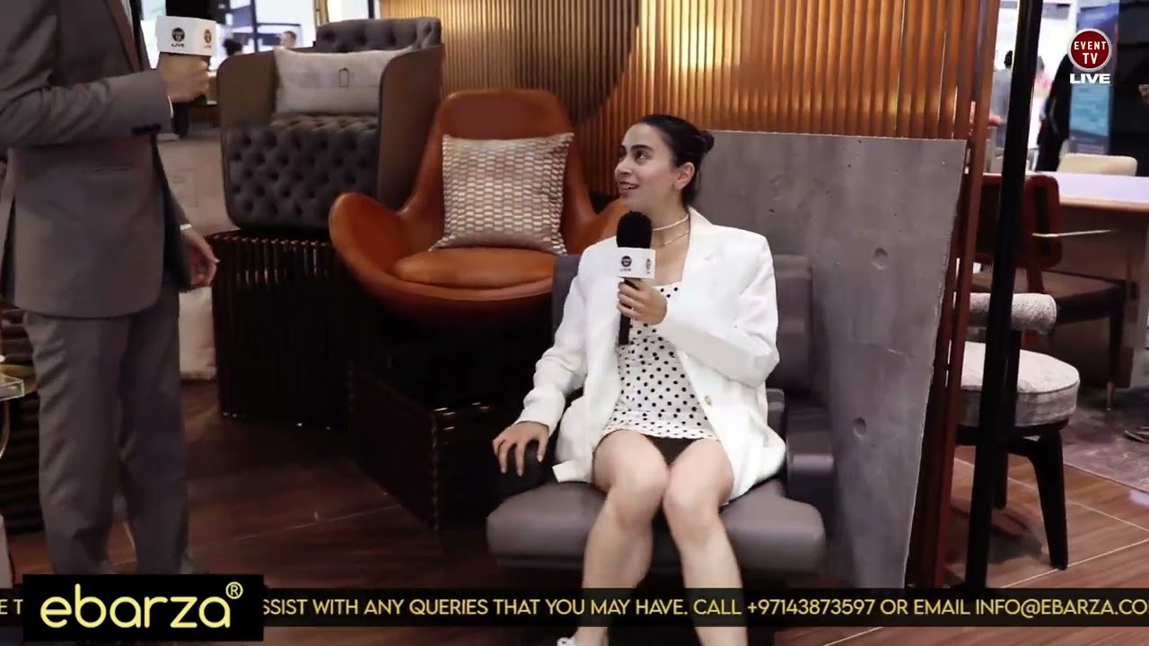 Insights of Ebarza Furniture l Index Dubai Exhibition 2022