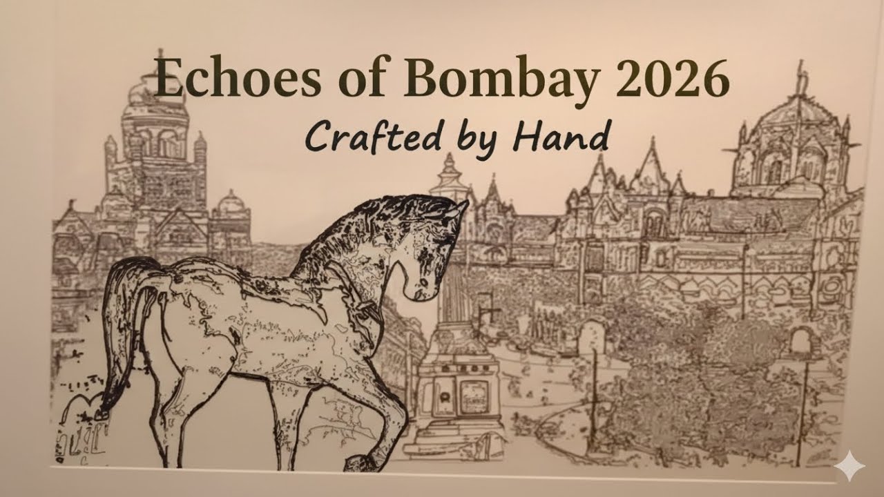 I Can't Believe This Isn't a Photo! 😱 मुंबई की यादें 🏙️🧵(Echoes of Bombay 2026) 