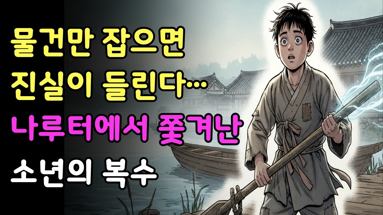 물건만 잡으면 진실이 들린다...나루터에서 쫓겨난 소년의 복수