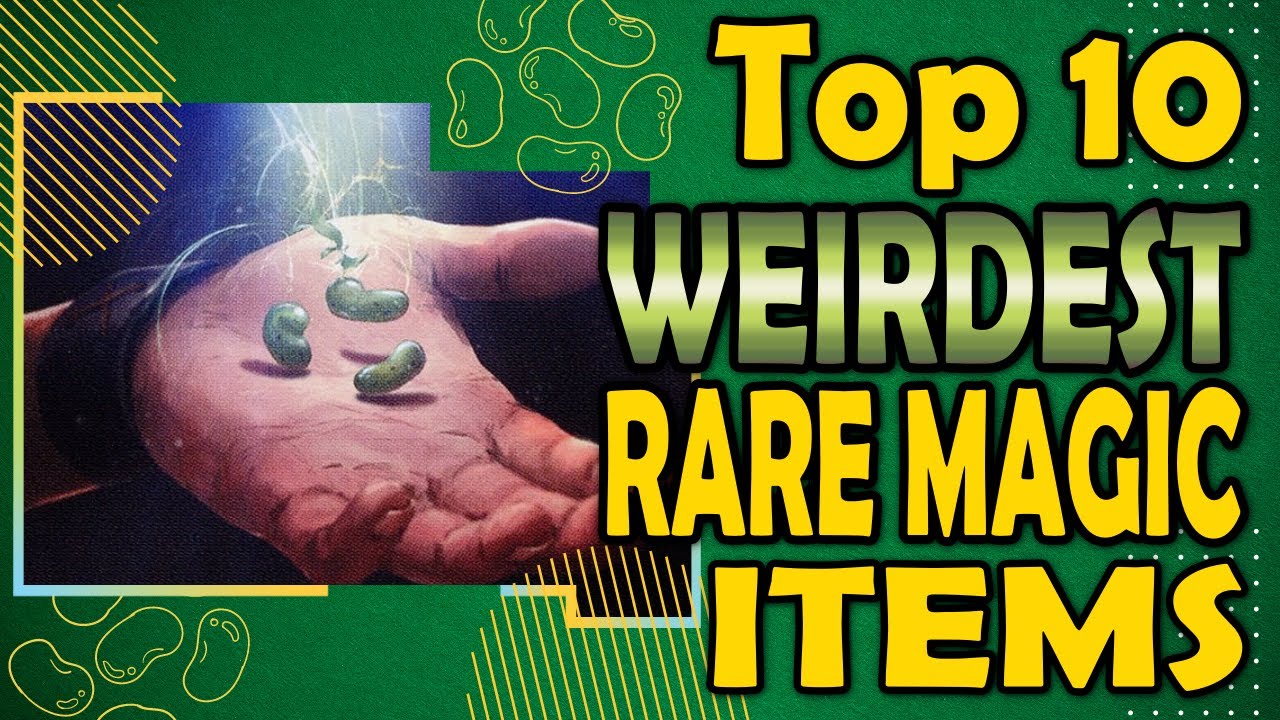 Top 10 Weirdest Rare Magic Items in DnD 5e