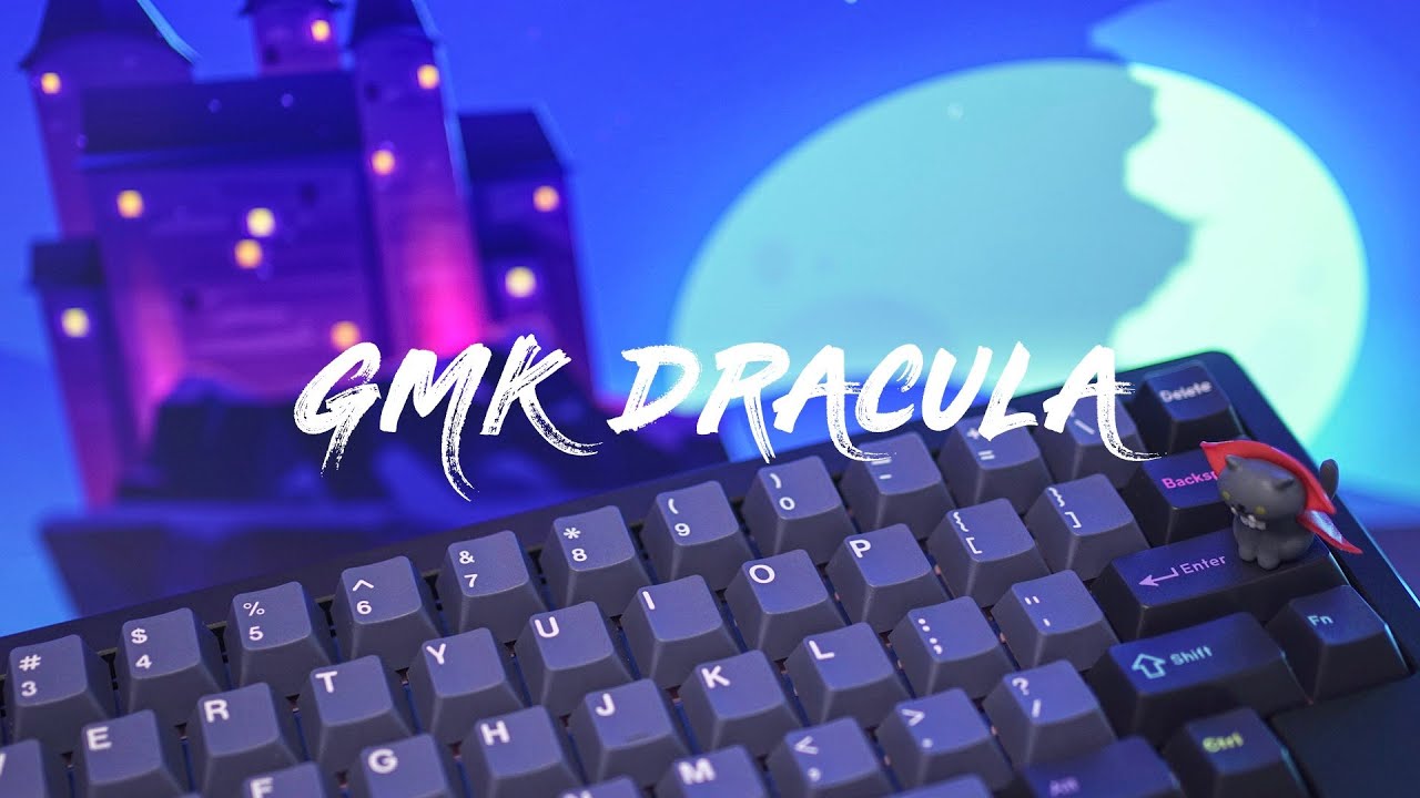 I Ordered This In 2019 | GMK Dracula Keycap Set Unboxing