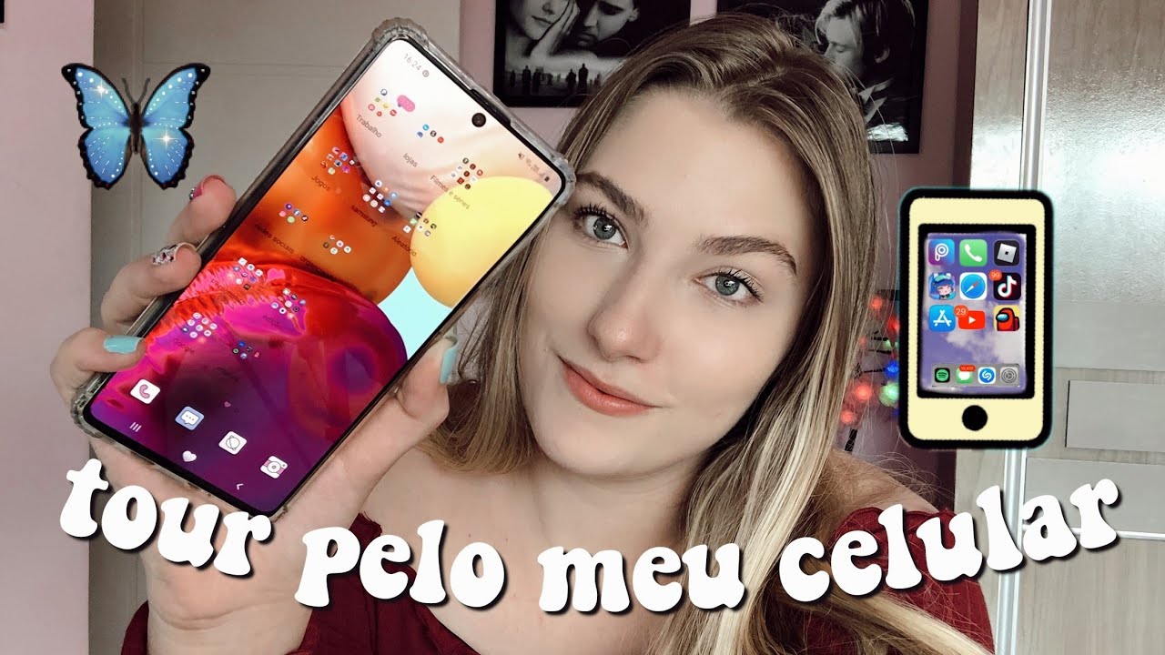 TOUR COMPLETO PELO MEU CELULAR (A71) + mostrei todos meus apps