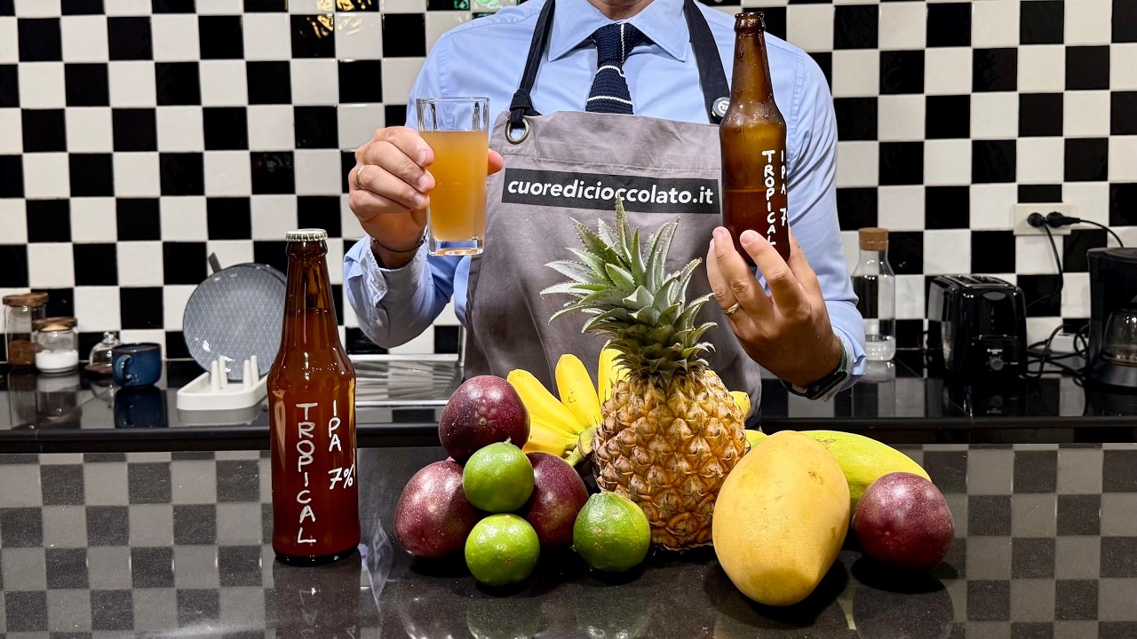 Birra Tropical IPA fatta in casa