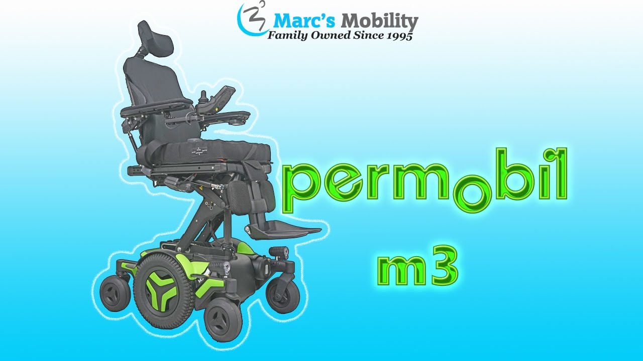 Permobil M3 Fully Loaded in Green - Review # 7740 marcsmobility.com