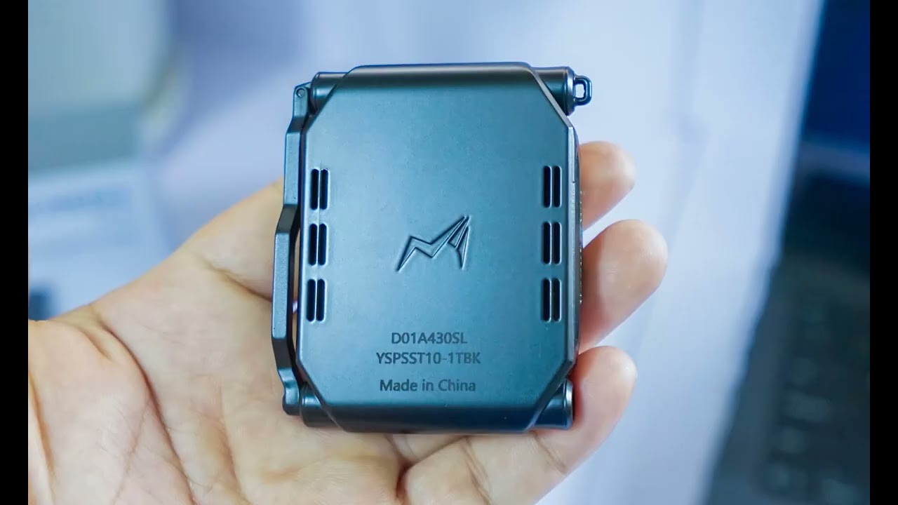 Movespeed ST10 - ổ cứng di động có màn cảm ứng.