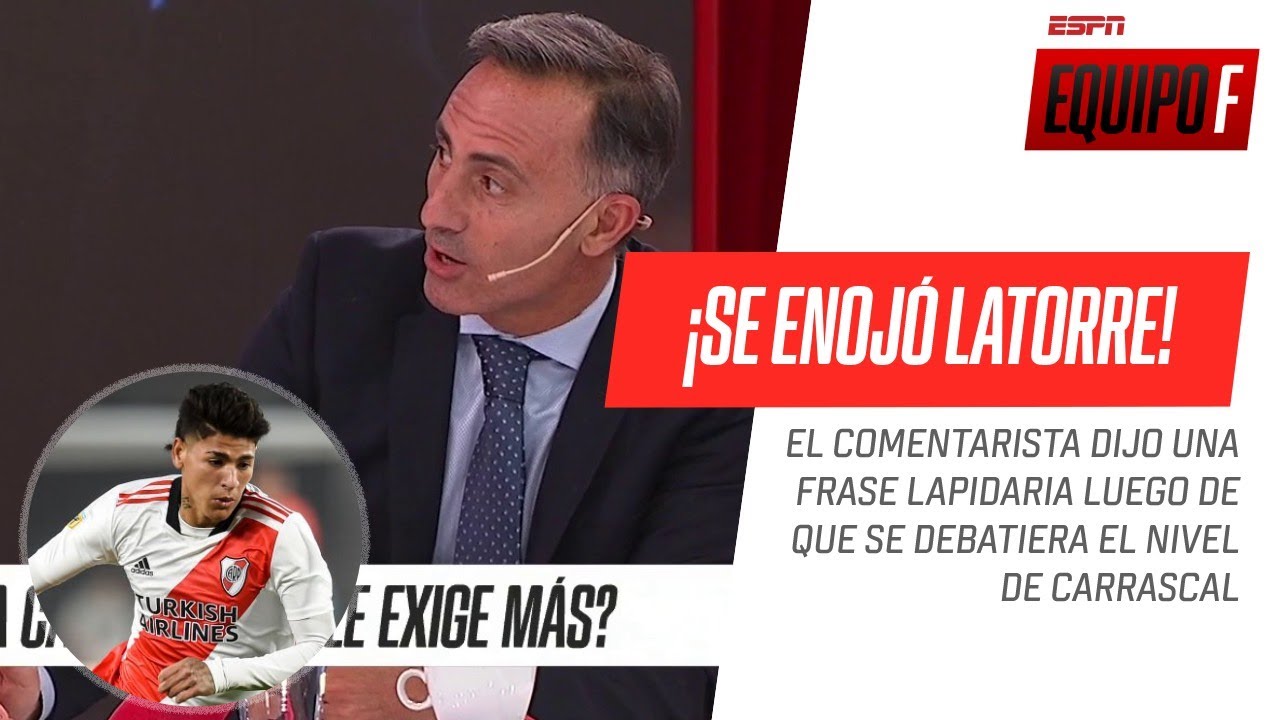 ¡SE ENOJÓ LATORRE!: 
