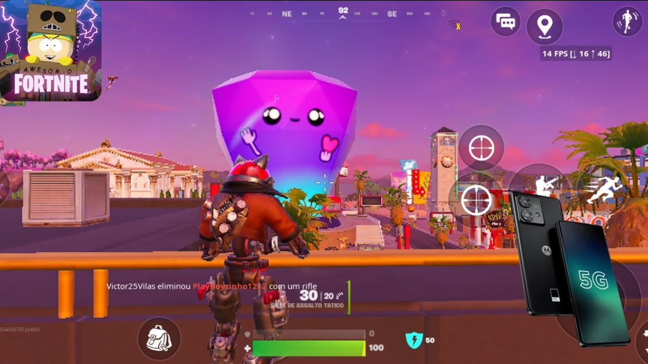 Fortnite: Chapter 7 Season 1 | Mobile Motorola Edge 40 Gameplay