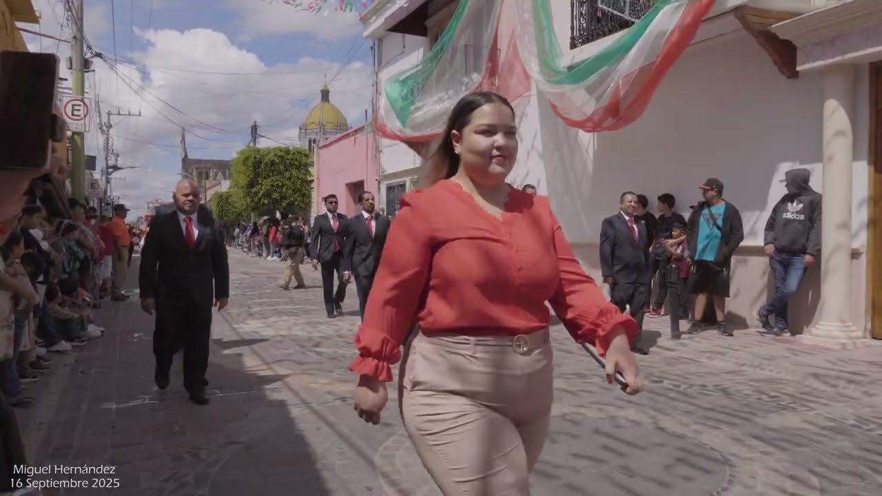 Tradicional Desfile y Palo Encebado 16 Septiembre 2025 I Pueblo Nuevo, Guanajuato, México