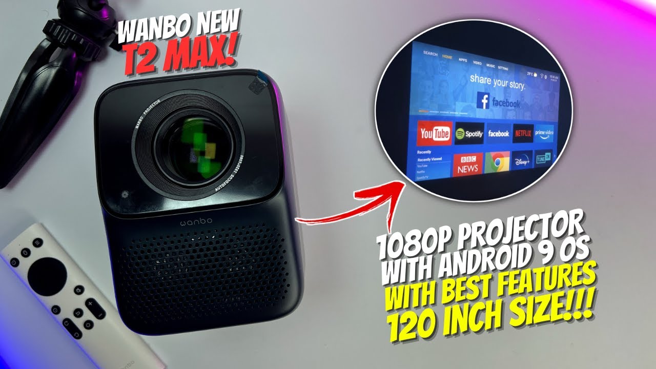 BAKIT ITO ANG ISA SA PINAKA SULIT NA PROJECTOR NGAYONG 2023!?- Wanbo New T2Max