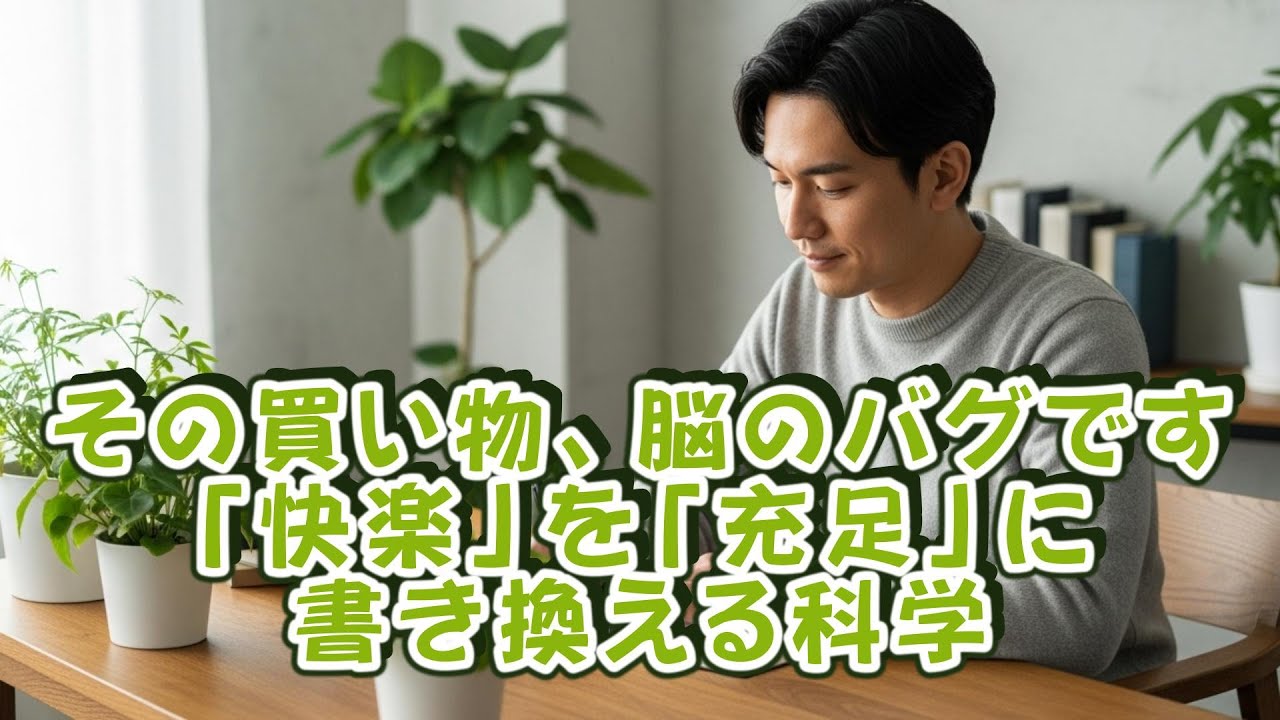 買い物依存の正体。ドーパミンを制御して、お金を使わずに幸福度を2倍にする技術