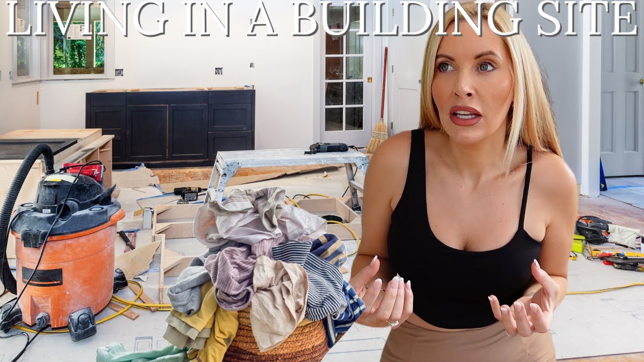 Unpacking & Organising in the Middle of a Building Site! | Episode 12