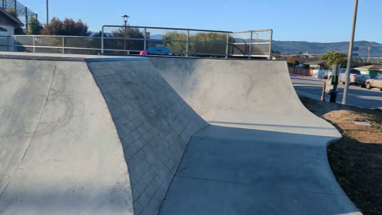 Tour of Cutino Skatepark in Seaside, CA.