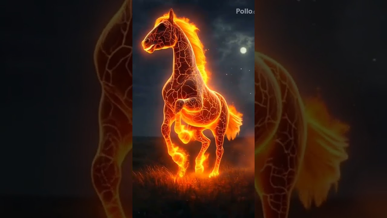 Mustang Ot Animatsiyasi 🐎 | Chiroyli Ot Multfilm #shorts #multfilm #horse #mustang