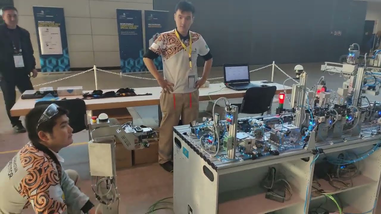 WS2022SE. Мехатроника. Команда Казахстана.