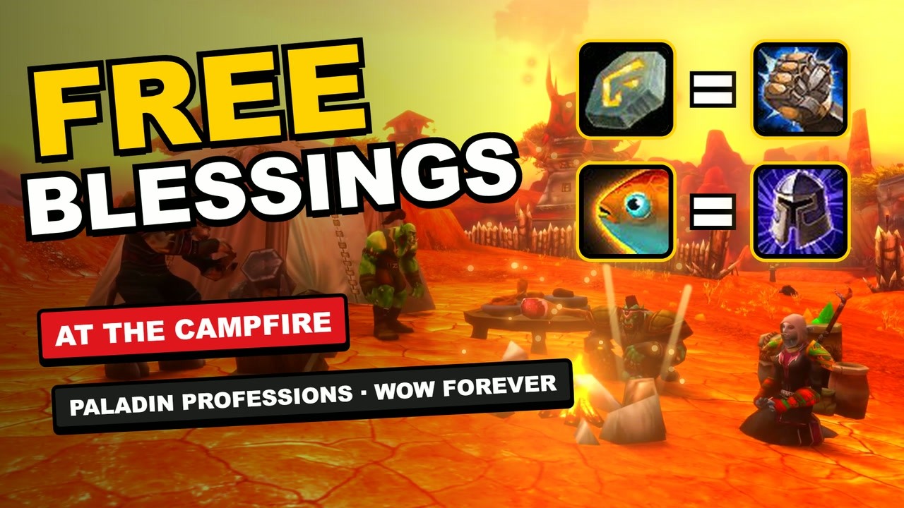 Best Professions for Paladin in WoW Forever (One Gives You a Second Blessing)