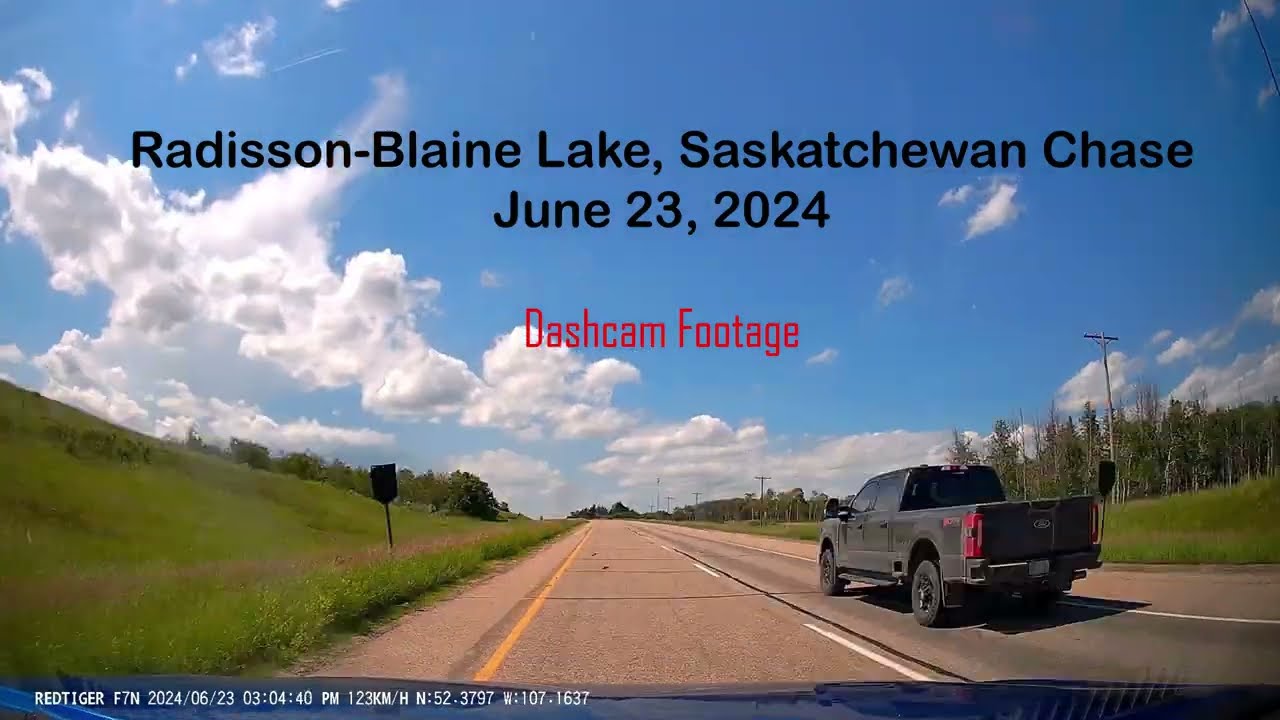 Radisson - Blaine Lake (Saskatchewan) Full Chase (June 23, 2024)