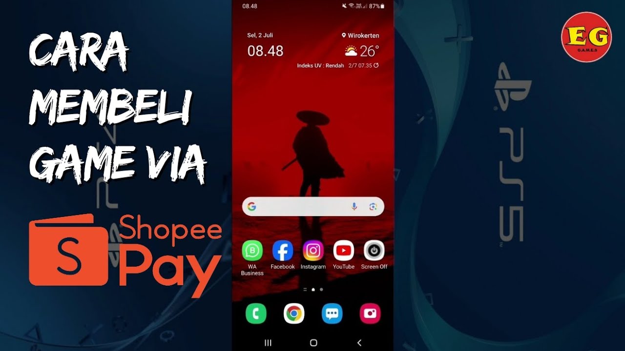 Cara Membeli Game PS4 dan PS5 Menggunakan ShopeePay