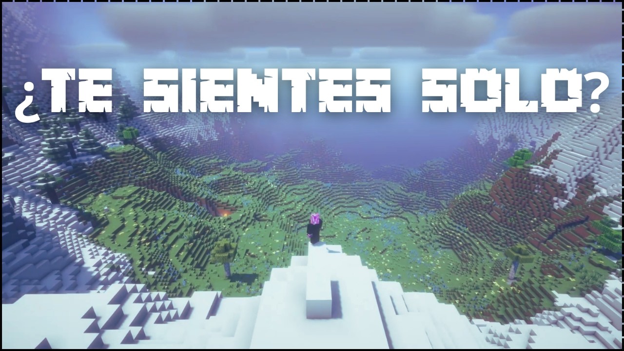 ¿Por qué nos sentimos SOLOS? (La verdad desde la psicológia) Minecraft