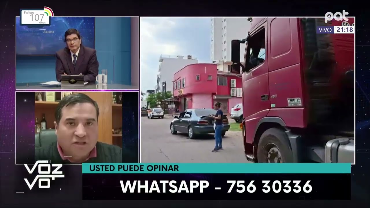 El dirigente del transporte pesado Héctor Mercado