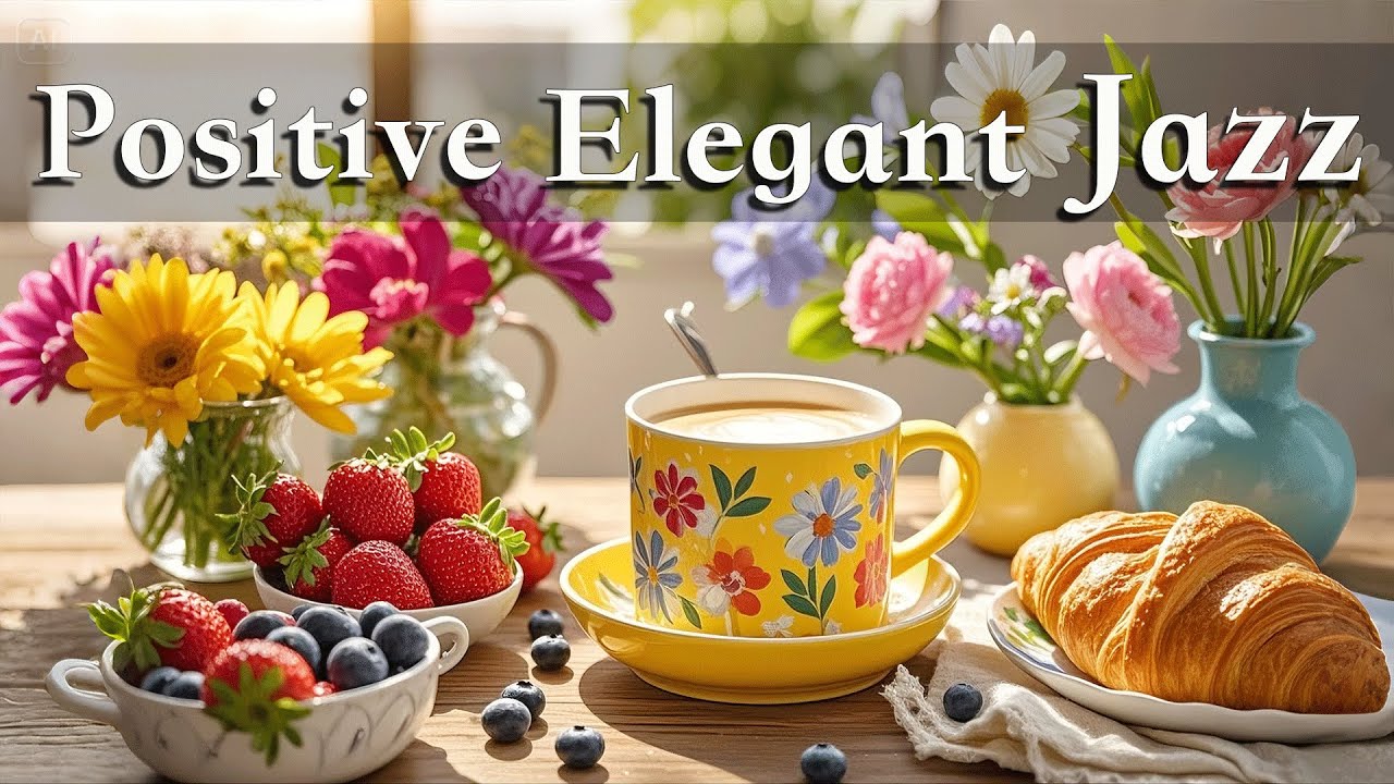 Elegant Jazz☀️Uplifting Music to Help You Relax& Summer Vibes