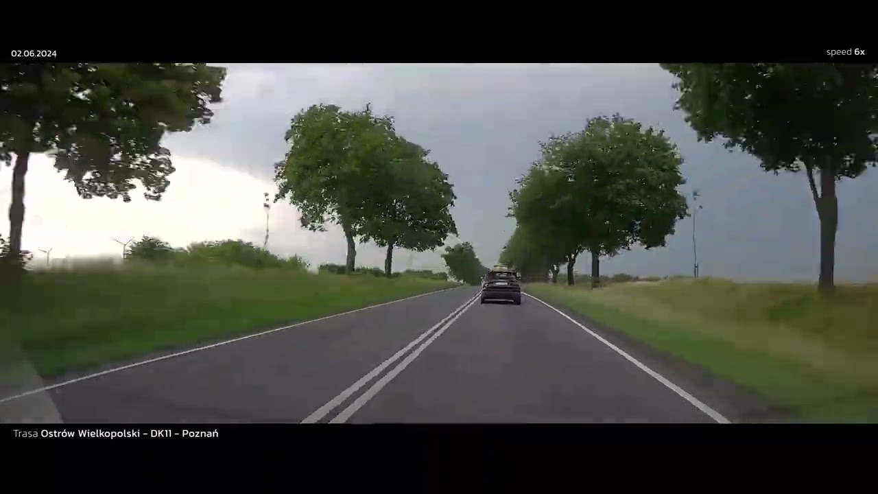 Ostrów Wielkopolski » DK11 » Poznań  (02.06.2024)