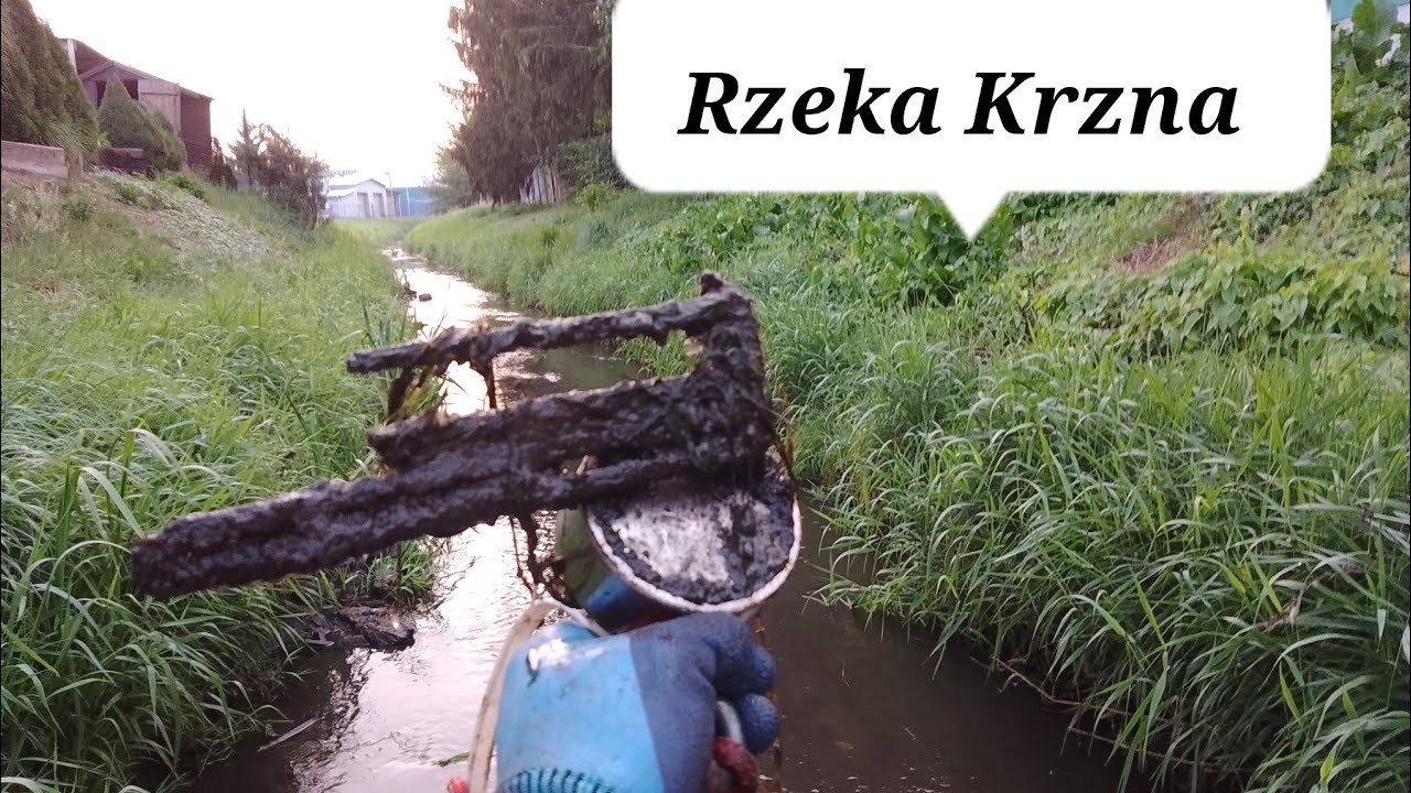 #rzeka Krzna i wielka łapa #magnes neodymowy