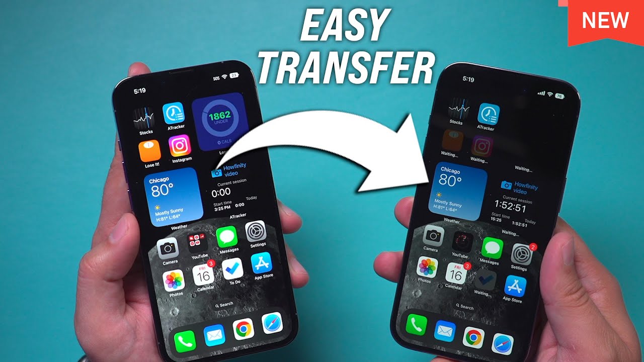 Как перенести все данные со старого iPhone на iPhone 14 и 14 Pro