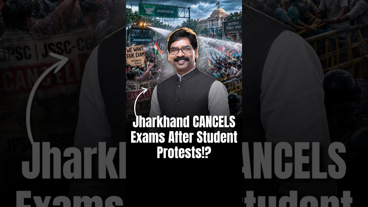 Jharkhand CANCELS Exams After Student Protests!