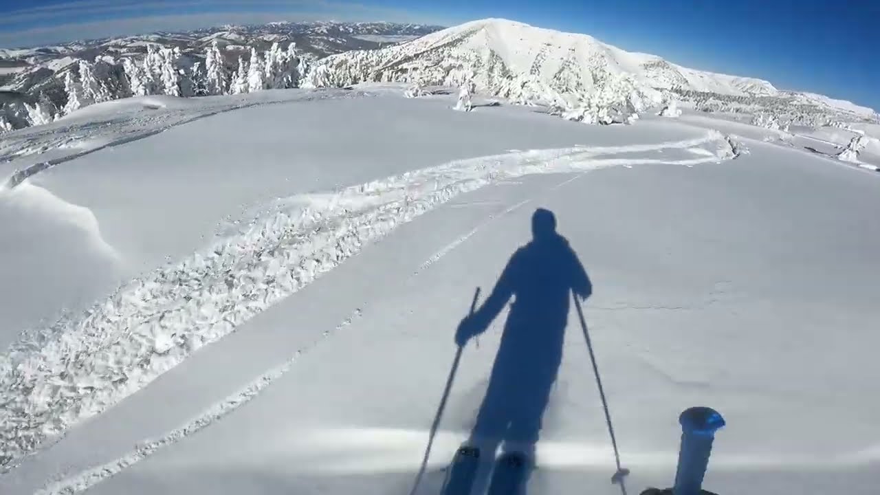 Backcountry Skiing, Mt Glory, Jackson, Wyoming
