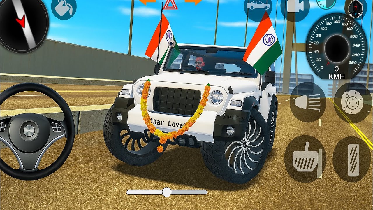 Modified Mahindra Thar Car Games: Indian Cars (Gadi Wala Game) - Car Game Android Gameplay 2025