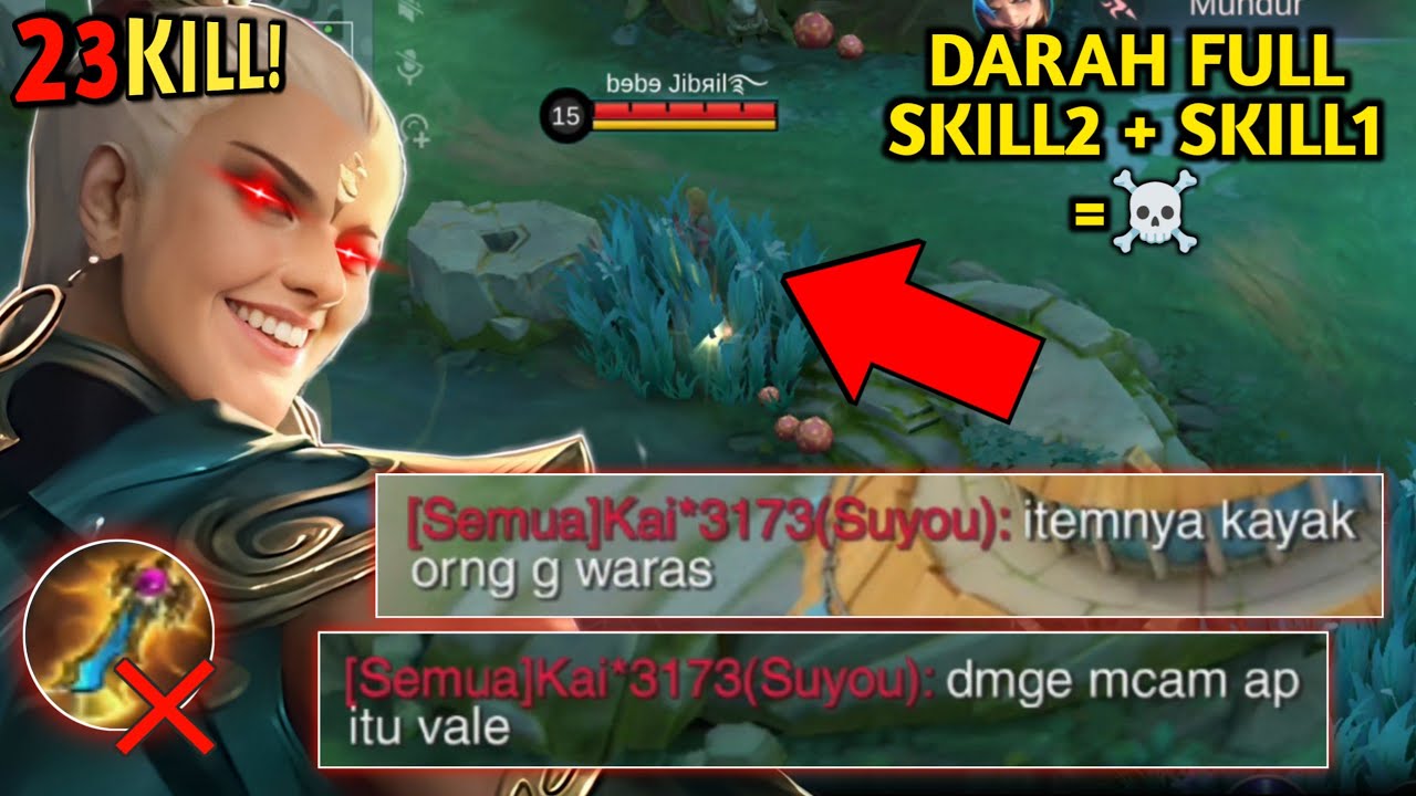 23KILL VALE JADI RUSAK PAKE ITEM INI! MUSUH PAKE ITEM COUNTER TETAP TEMBUS COK GILA VALE!