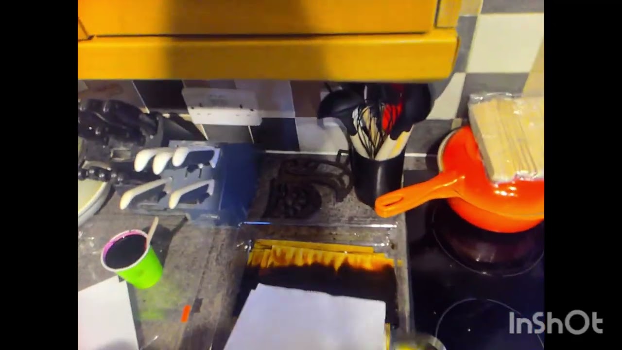 Dyeing Paper with me -POV 