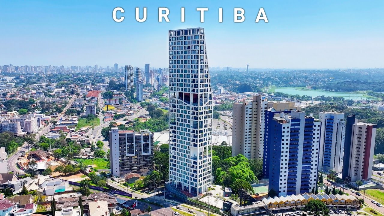 Curitiba 4k - Curitiba City In Brazil 🇧🇷 4K |