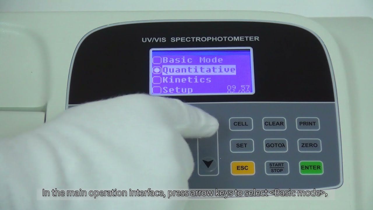 METASH UV-5800 UV Vis Spectrophotometer Transmittance Measurement