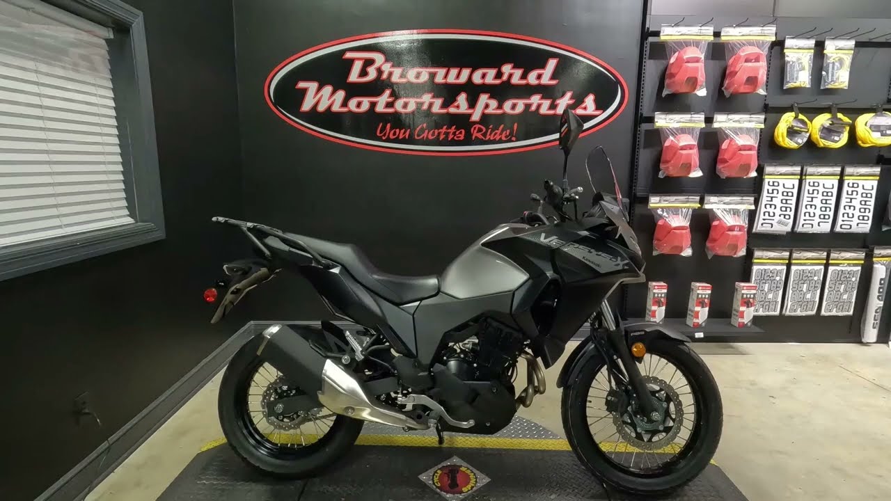 New Silver 2026 Kawasaki Versys-X 300 ABS Motorcycle For Sale In Port Richey, FL
