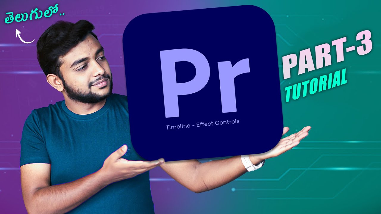 Adobe Premiere Pro CC 2023 Tutorial Ep.3 | తెలుగులో | The Explore Guy