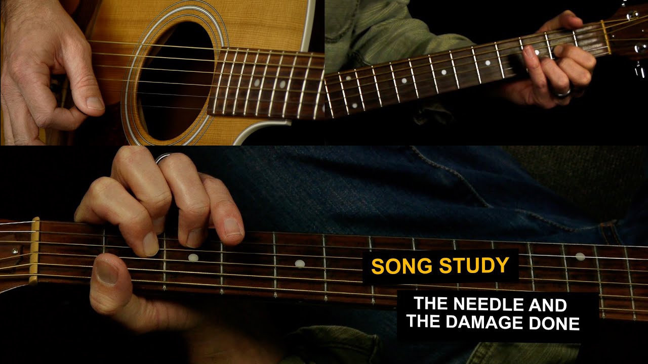 The Needle and The Damage Done Guitar Lesson - Neil Young