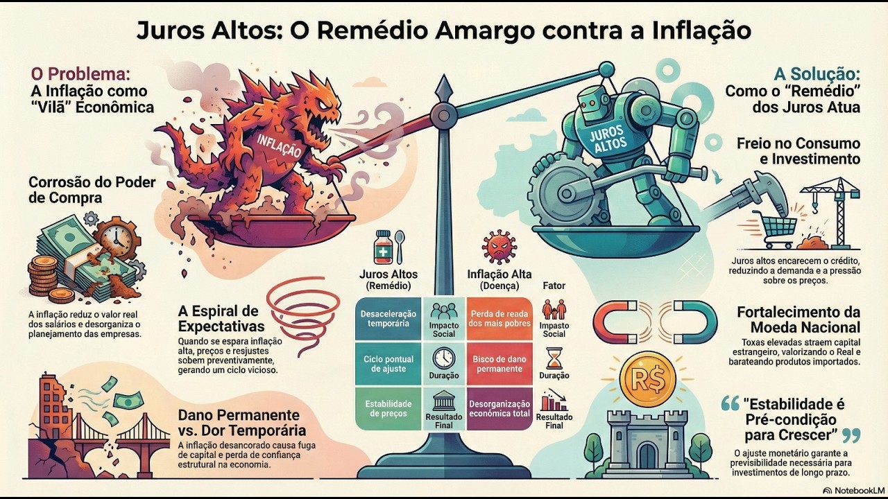 Juros  Vilão ou Remédio