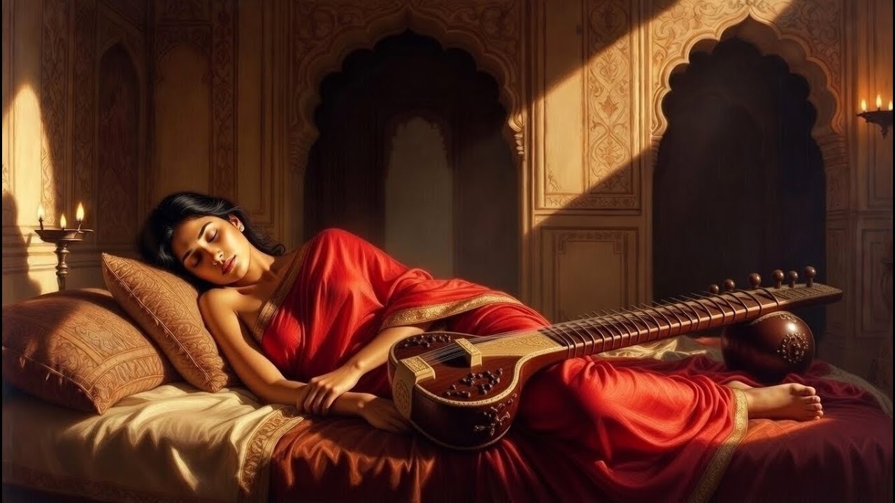 1 Hour Deep Sleep | Indian Classical Raga for Insomnia Relief | 432Hz Night Music