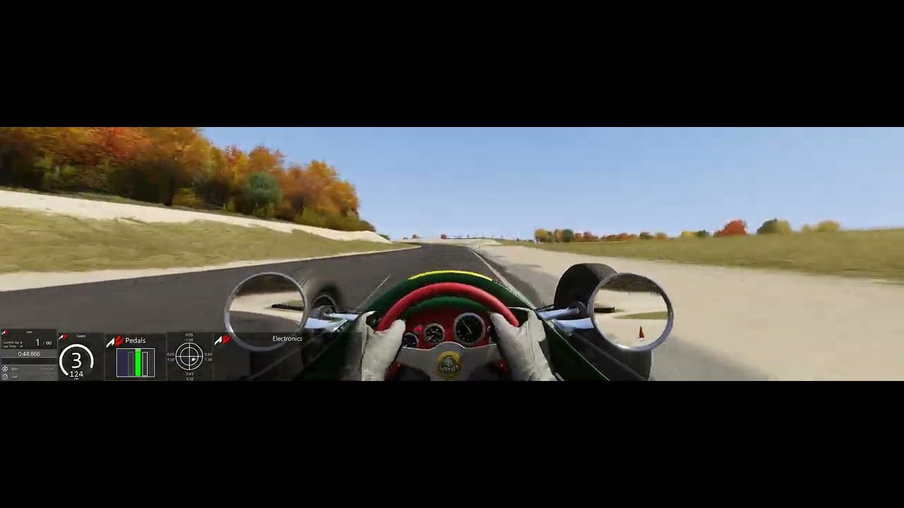 Assetto Corsa Bridgehampton Race Circuit Fall Lotus Type 25 World Record 1:43.176 Onboard