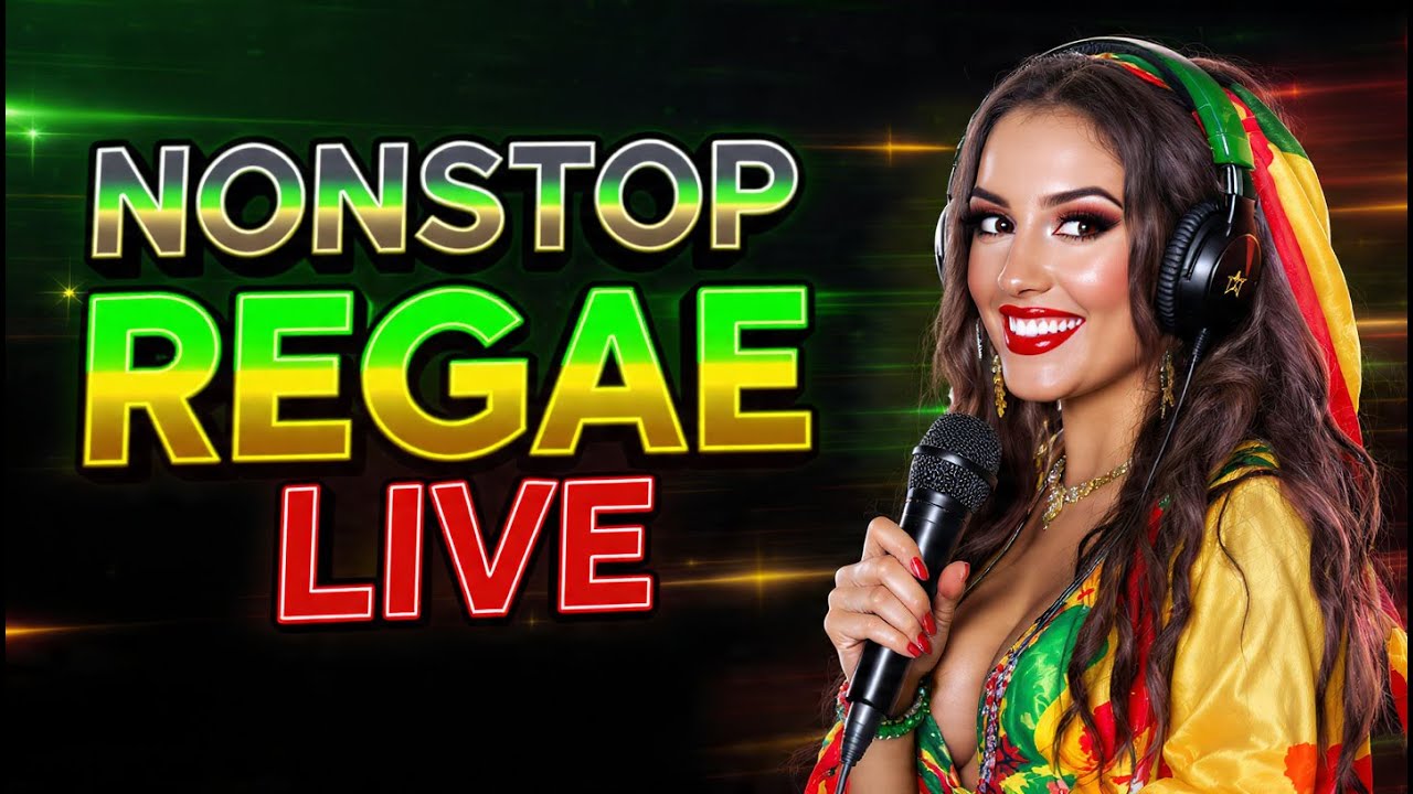 Non Stop Reggae LIVE 🌊 Laid-Back Island Reggae for Stress Relief & Calm Vibes