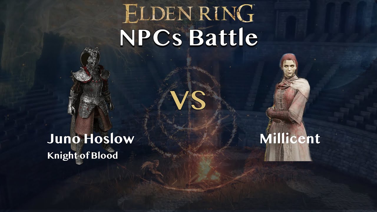 【Battle】Juno Hoslow vs Millicent【NPCs】