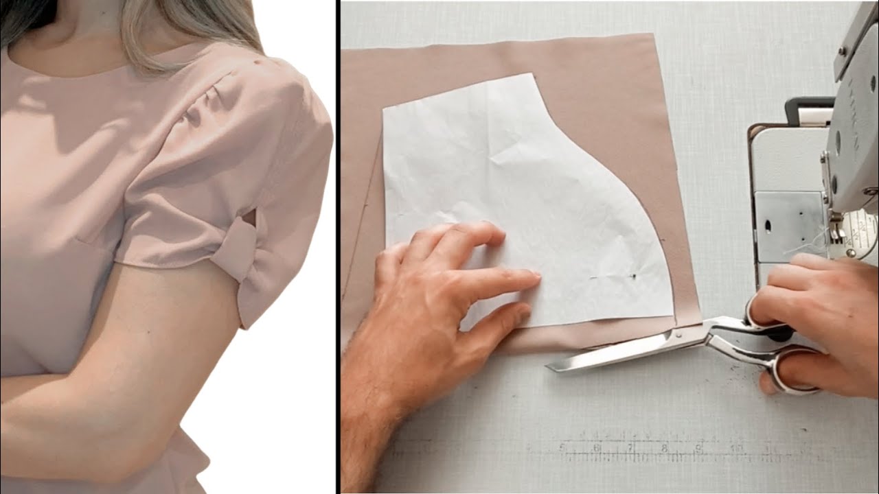 Tips and tricks for sewing sleeves. Sewing techniques for beginners