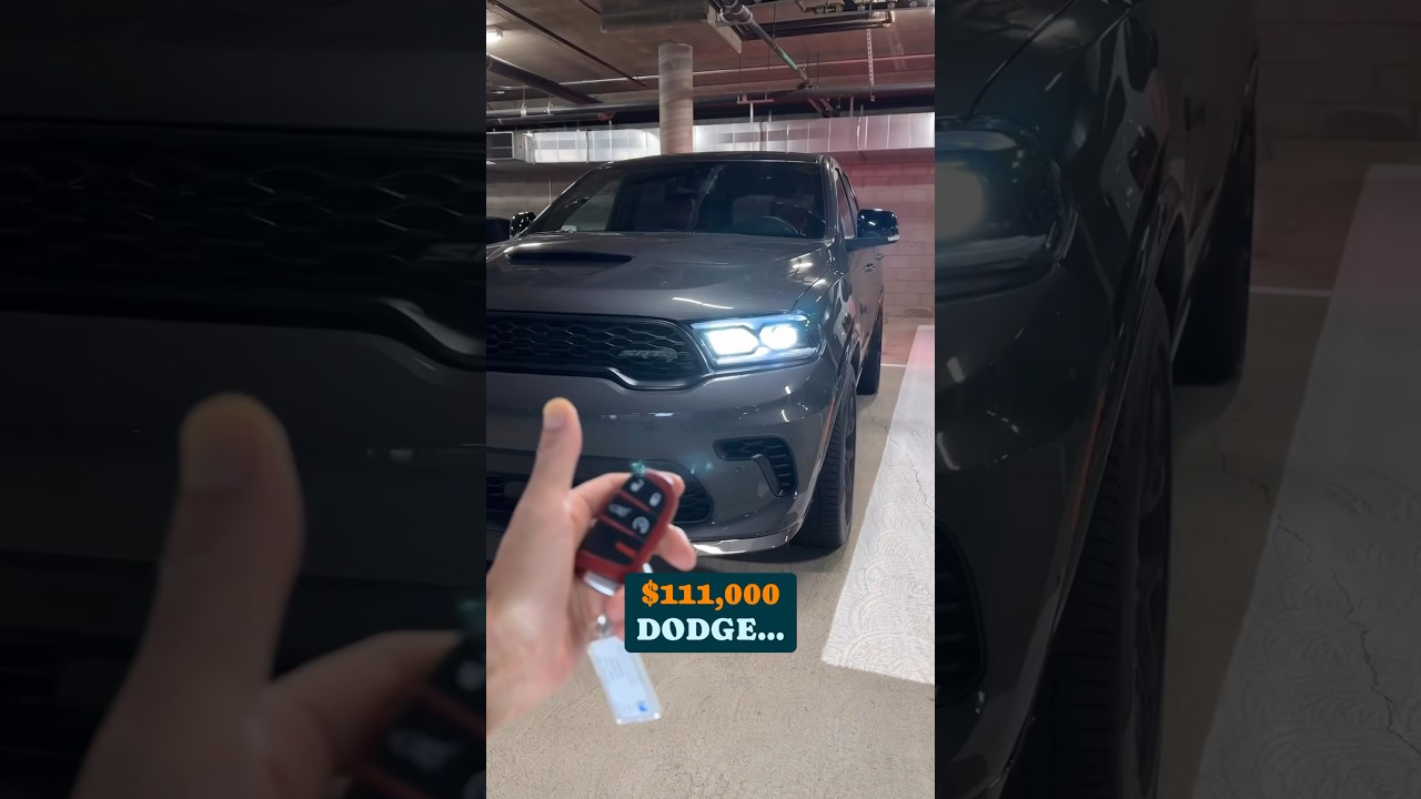 АСМР 😎➡️ ЛЮТЫЙ 710 Л.С. DODGE DURANGO SRT HELLCAT за $111K 👹 #dodge #durango #srt #hellcat #asmr