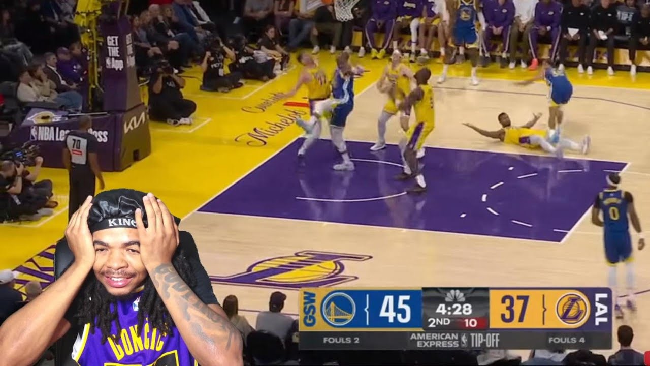 BUT LUKA HAD 40!! Warriors vs Lakers NBA Season Opener Highlights (reaction)