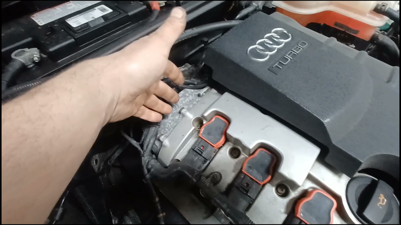 2006 AUDI A4 2.0FSI BRAKE VACCUM PUMP LEAK