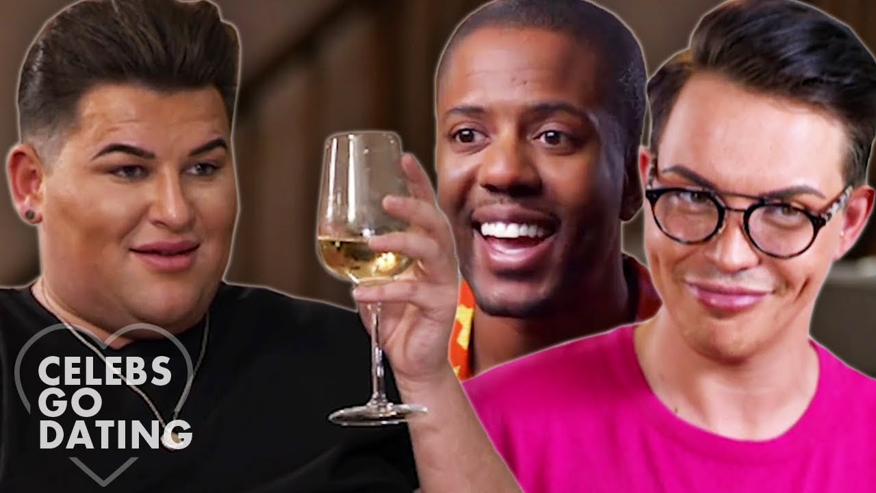 Most 💕ADORABLE 💕 LGBTQ+ Dates with Bobby Norris, David Potts & Vas J Morgan!  | Celebs Go Dating
