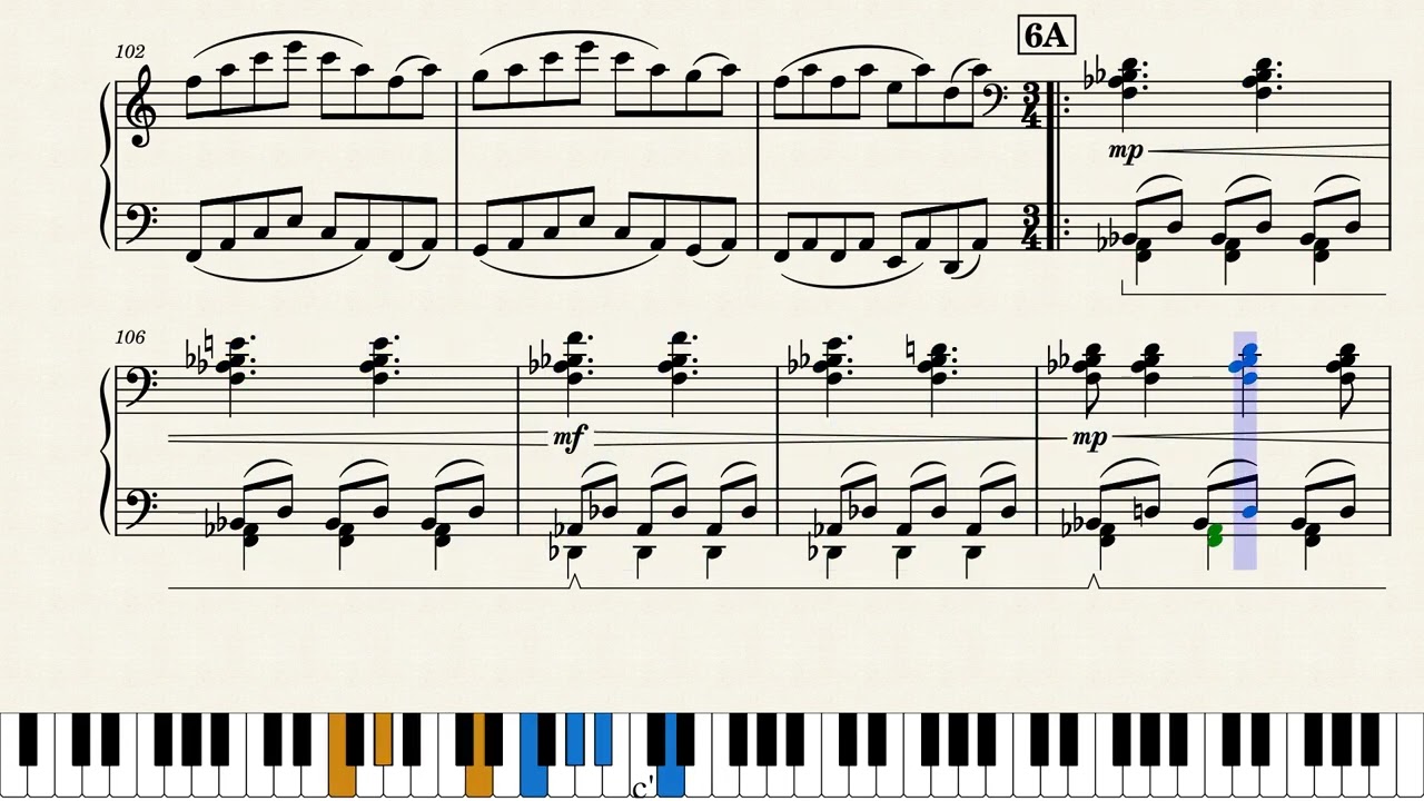 Philip Glass - Etude 3 (piano)