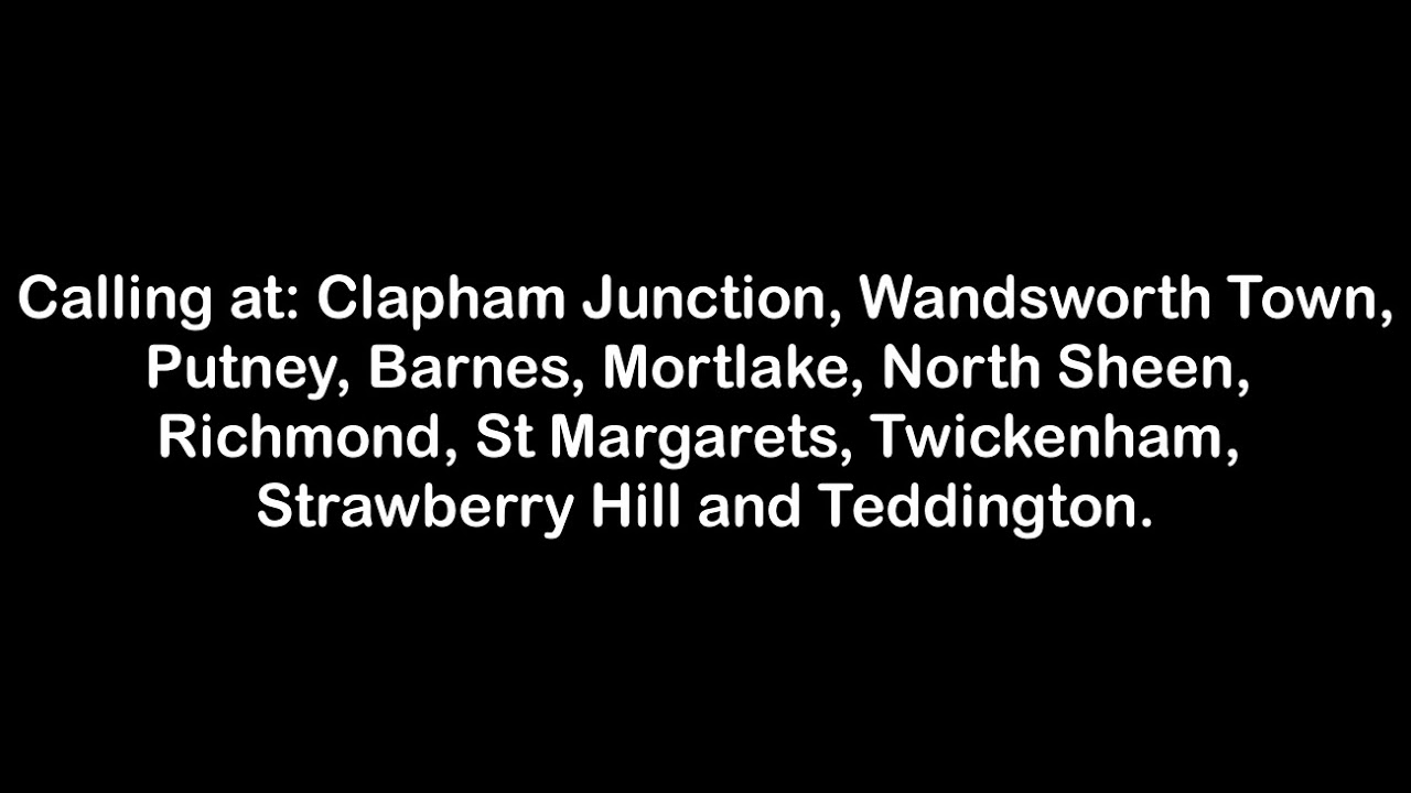 Queenstown Road Announcements 20/01/2020