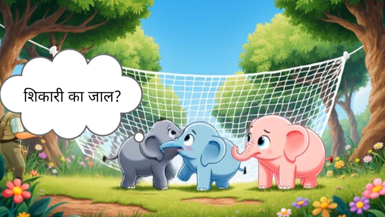 🐘Ek Mota Hathi | एक मोटा हाथी ।Hindi Rhymes for Kids।